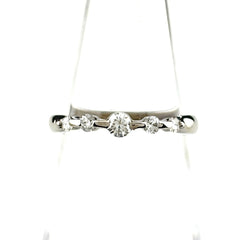 メレダイヤ デザインリング プラチナ 指輪 リング 8号 Pt900 ダイヤモンド レディース ノンブランドジュエリー 【中古】nbjwl