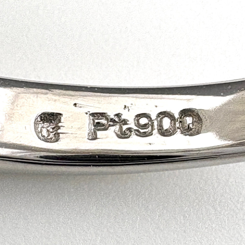 メレダイヤ デザインリング プラチナ 指輪 リング 8号 Pt900 ダイヤモンド レディース ノンブランドジュエリー 【中古】nbjwl