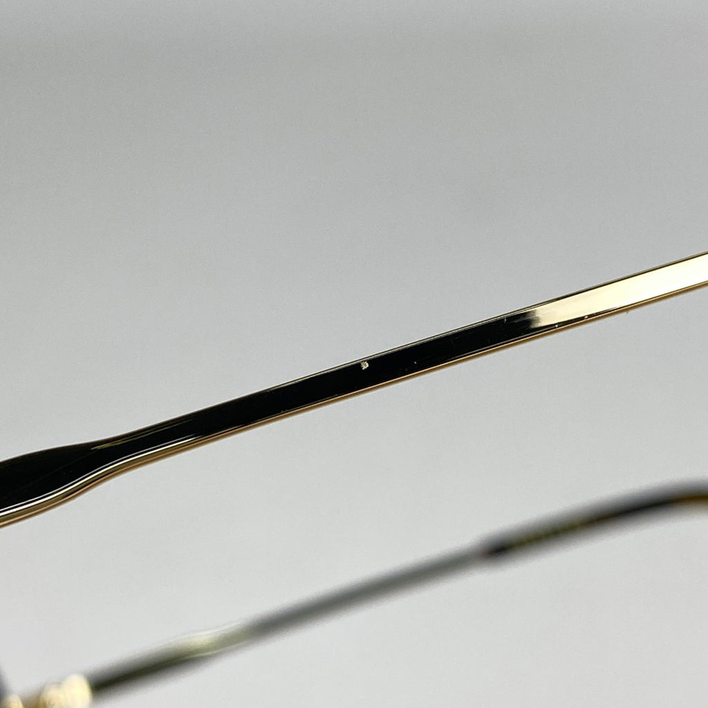 グッチ ロゴ サングラス ティアドロップ ビー サングラス GP プラスチック ゴールド ブラウン GG0410SK レディース 【中古】brbag