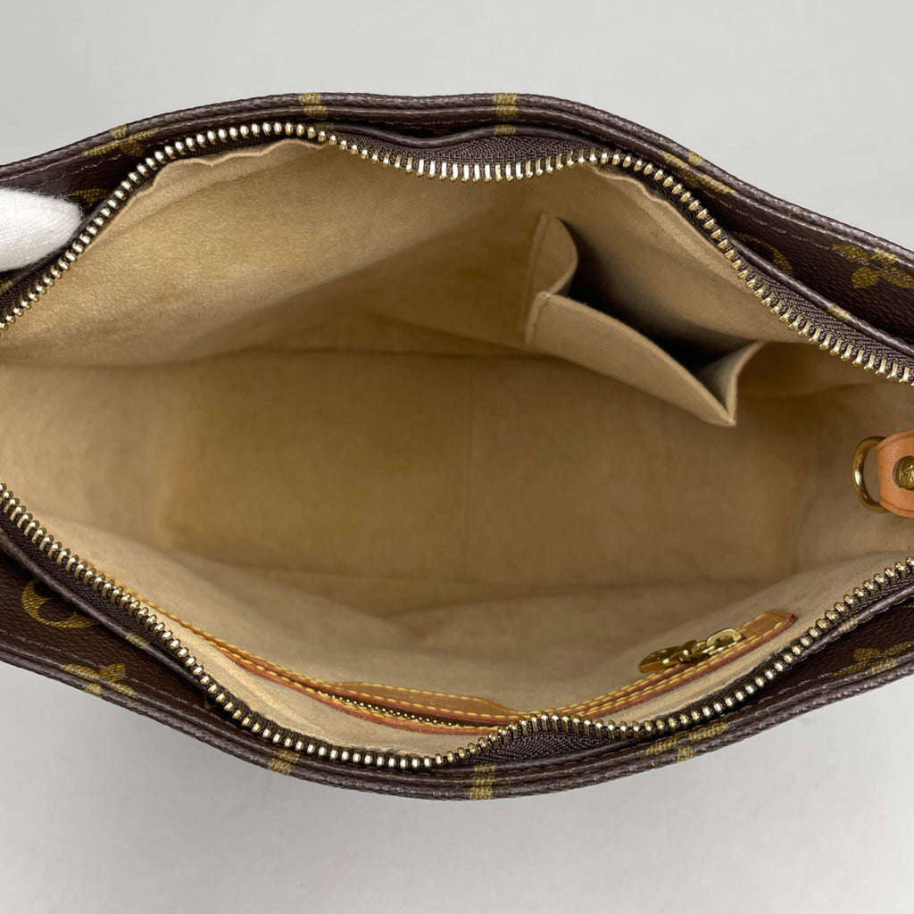 ルイ・ヴィトン ルーピング GM 肩掛け ワンショルダー ショルダーバッグ モノグラム ブラウン M51145 レディース 【中古】brbag