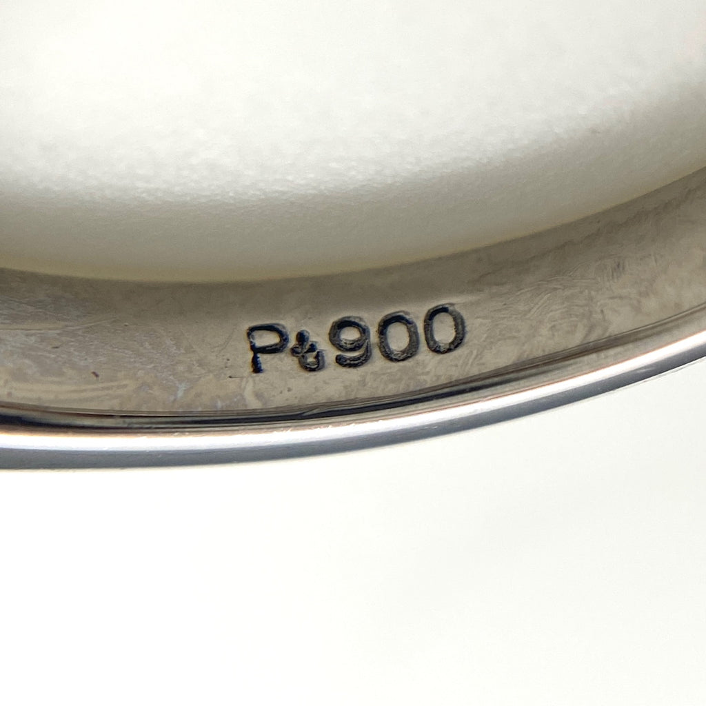 メレダイヤ デザインリング プラチナ 指輪 リング 7号 Pt900 ダイヤモンド レディース 【中古】nbjwl