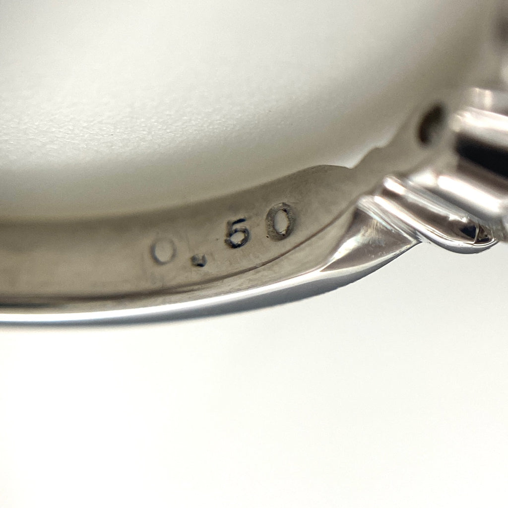 メレダイヤ デザインリング プラチナ 指輪 リング 7号 Pt900 ダイヤモンド レディース 【中古】nbjwl