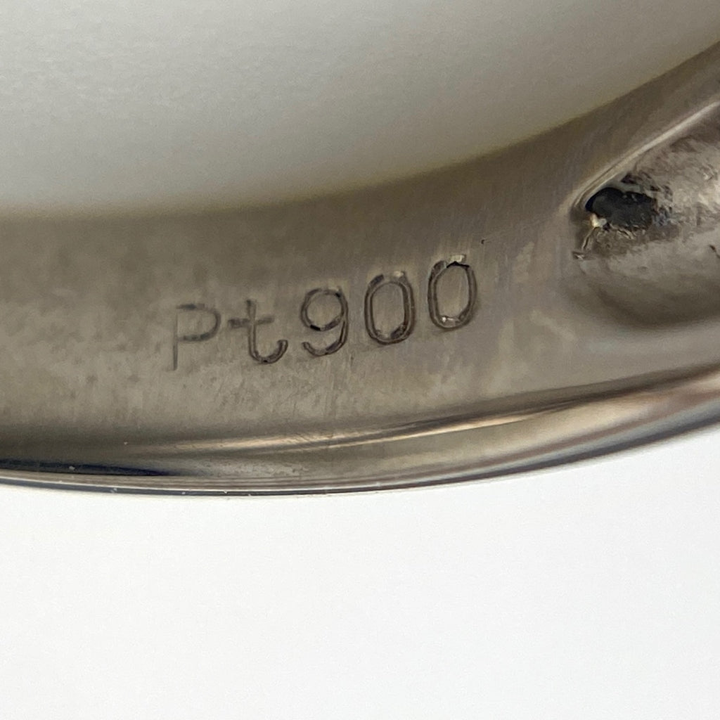 ダイヤモンド デザインリング プラチナ 指輪 メレダイヤ リング 6号 Pt900 ダイヤモンド レディース 【中古】nbjwl