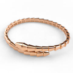 ブルガリ セルペンティ ヴァイパー ブレスレット PGピンクゴールド 腕輪 バングル バングル 750 レディース 【中古】brjwl