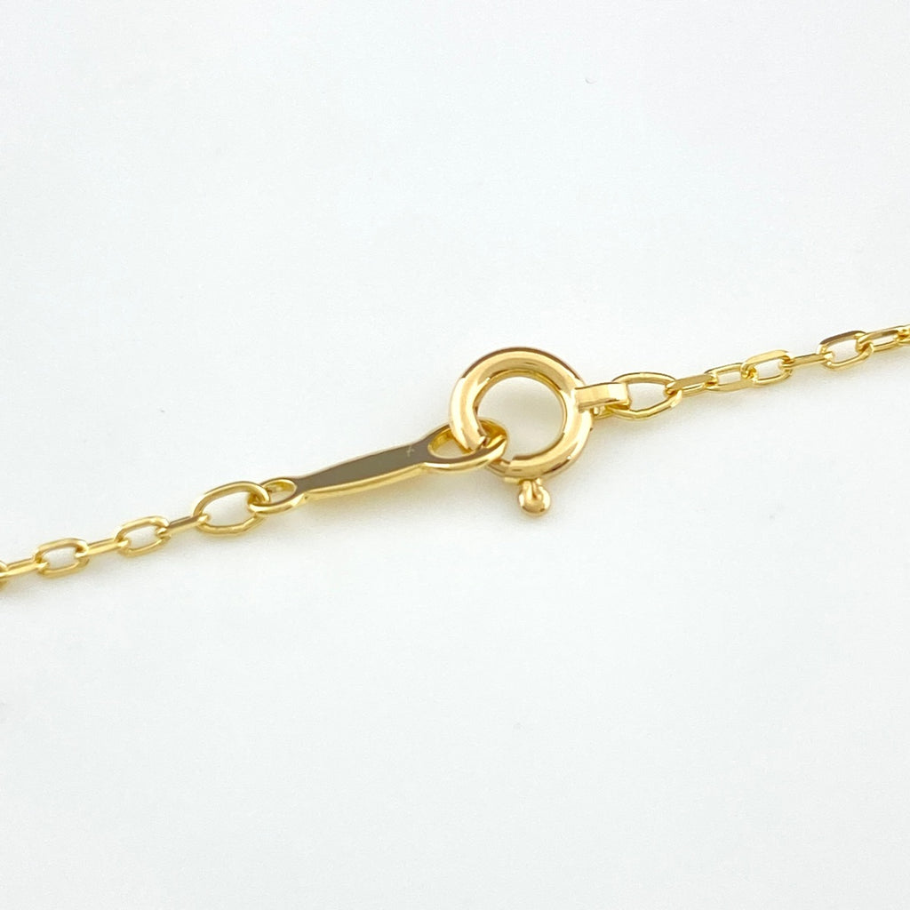 ミキモト パール デザインネックレス YG イエローゴールド ペンダント 真珠 ネックレス K18 パール レディース 【中古】brjwl