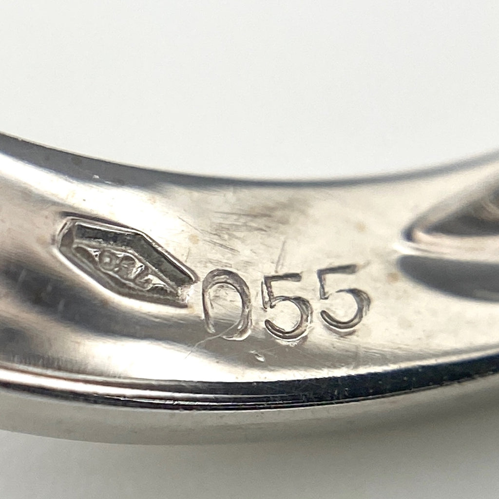 メレダイヤ デザインリング 指輪 リング 23.5号 K18 ダイヤモンド メンズ 【中古】nbjwl