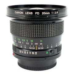 キヤノン Canon NEW FD 20mm F2.8 一眼カメラ用レンズ（マニュアルフォーカス） カメラ 【中古】cambb