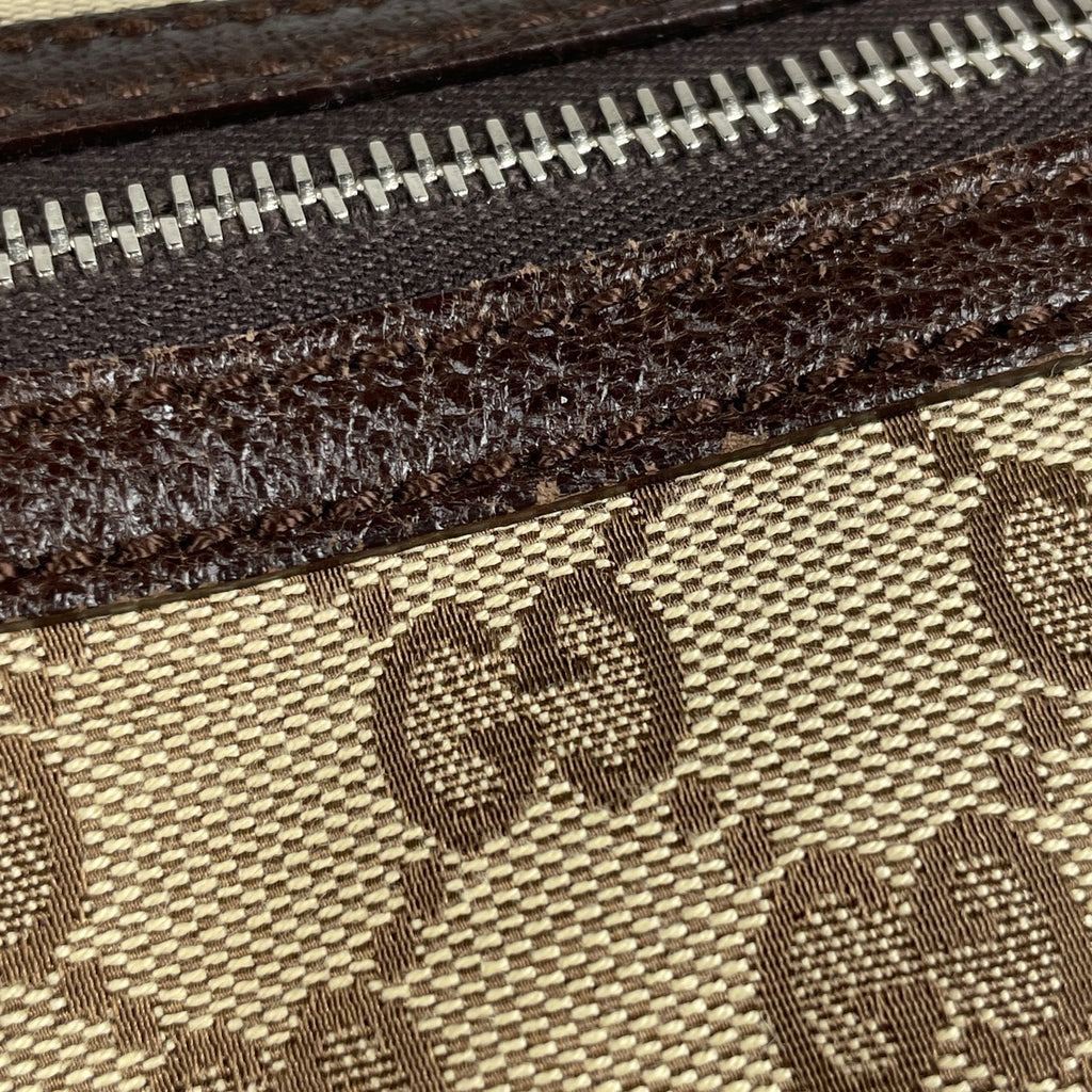 グッチ GG柄 ショルダーバッグ シェリーライン ウェブ ワンショルダー ショルダーバッグ GGキャンバス ブラウン 146243 レディース 【中古】brbag