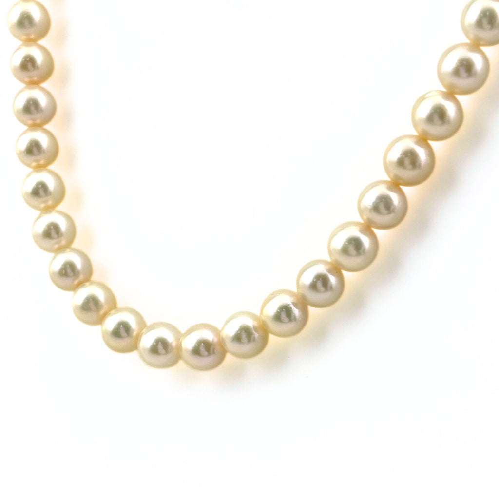 タサキ パール デザインネックレス SILVER シルバー 真珠 ネックレス SV パール レディース 【中古】brjwl