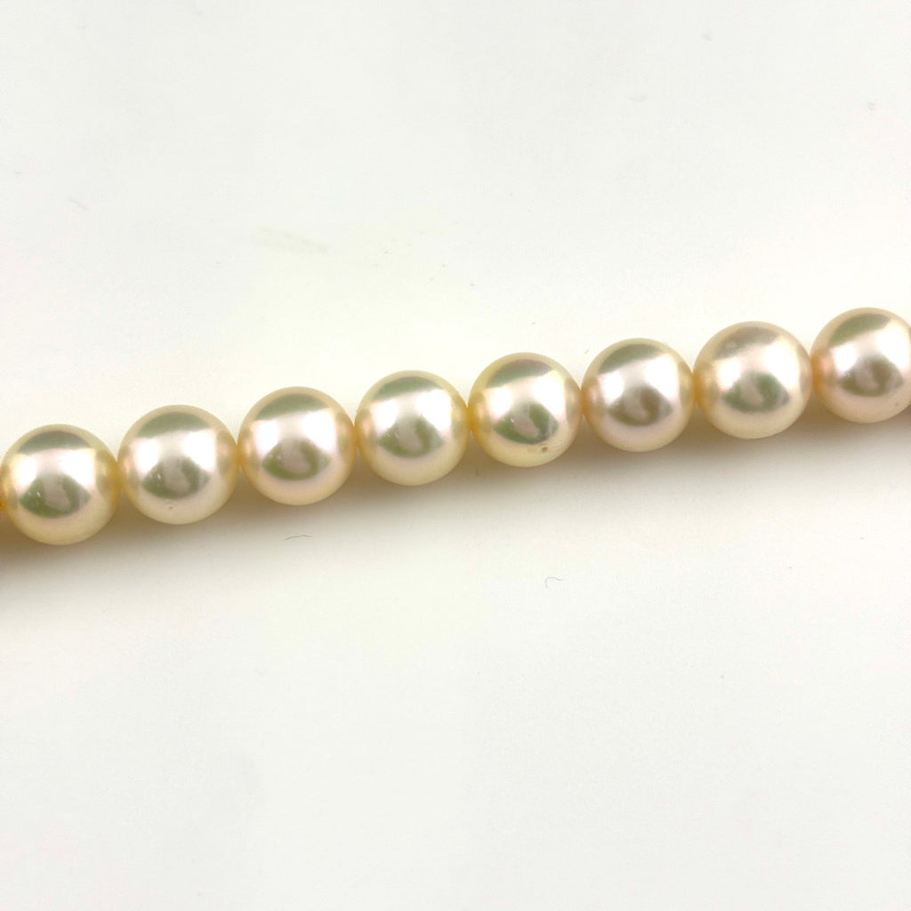 タサキ パール デザインネックレス SILVER シルバー 真珠 ネックレス SV パール レディース 【中古】brjwl