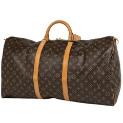 ルイ・ヴィトン キーポル 60 ハンドバッグ 旅行 出張 ビジネス ボストンバッグ モノグラム ブラウン M41422 レディース 【中古】brbag