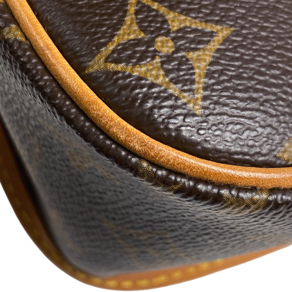 ルイ・ヴィトン ソローニュ 斜め掛け ショルダーバッグ モノグラム ブラウン M42250 レディース 【中古】brbag