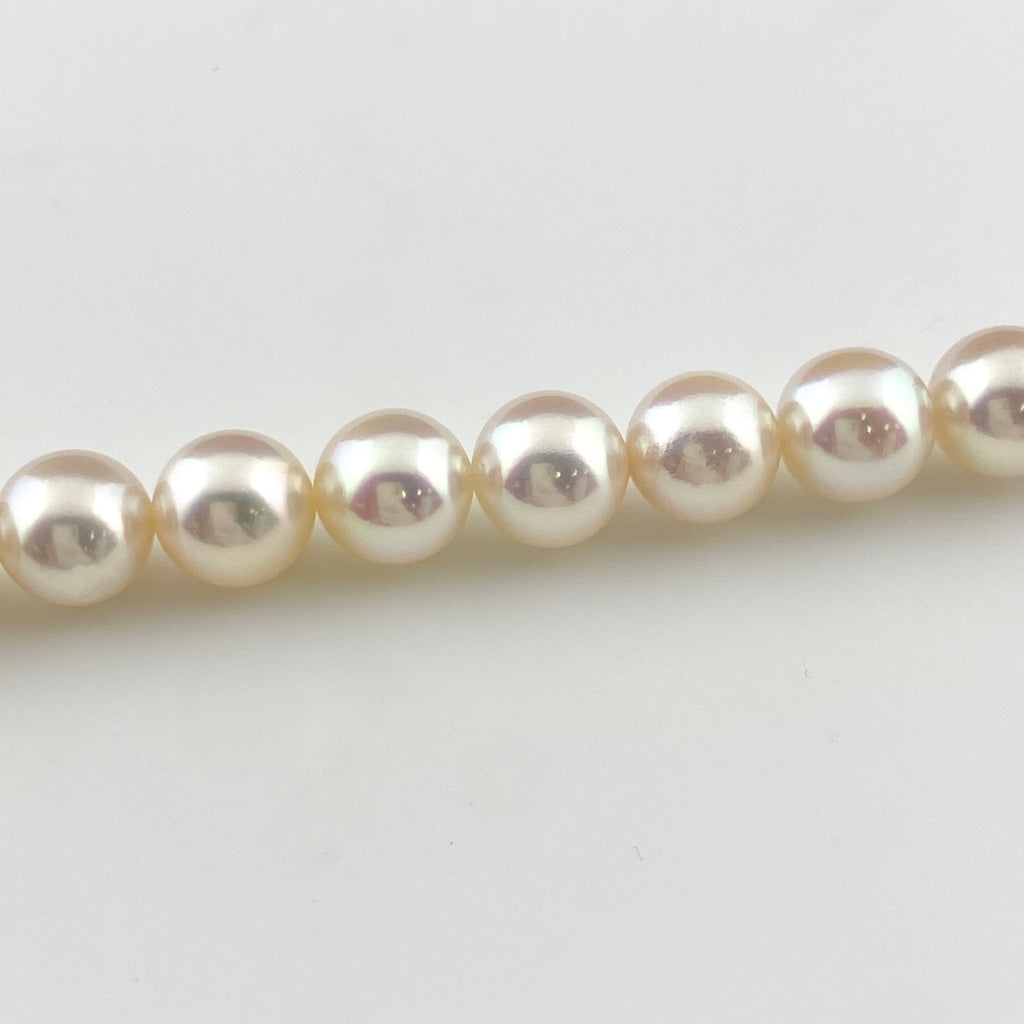 パール デザインネックレス シルバー 真珠 ネックレス SV パール レディース 【中古】nbjwl