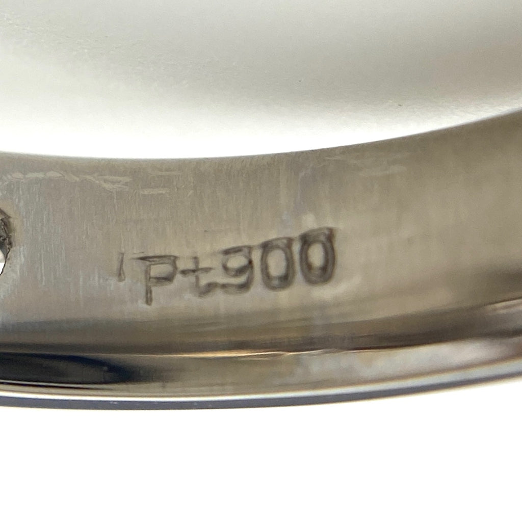 ダイヤモンド デザインリング プラチナ 指輪 メレダイヤ リング 14号 Pt900 ダイヤモンド レディース 【中古】nbjwl