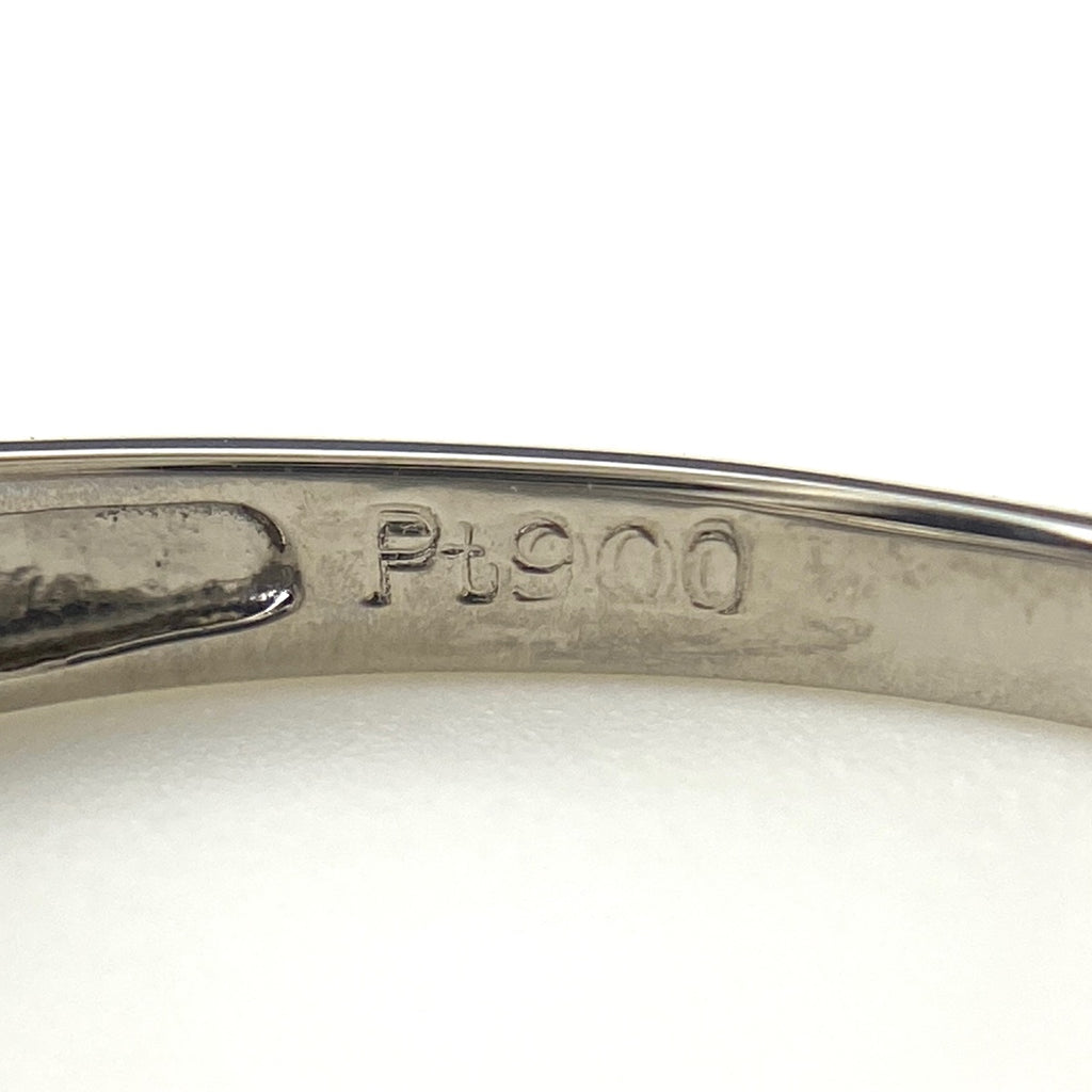 メレダイヤ デザインリング プラチナ 指輪 リング 8号 Pt900 ダイヤモンド レディース 【中古】nbjwl