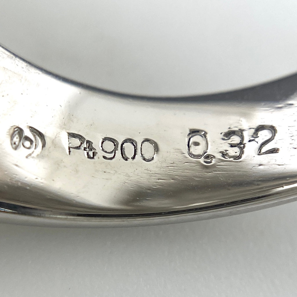 タサキ ダイヤモンド デザインリング プラチナ メレダイヤ 指輪 リング 10.5号 Pt900 ダイヤモンド レディース 【中古】brjwl