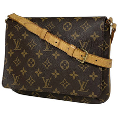 ルイ・ヴィトン ミュゼット タンゴ ショート 肩掛け ショルダーバッグ モノグラム ブラウン M51257 レディース 【中古】brbag