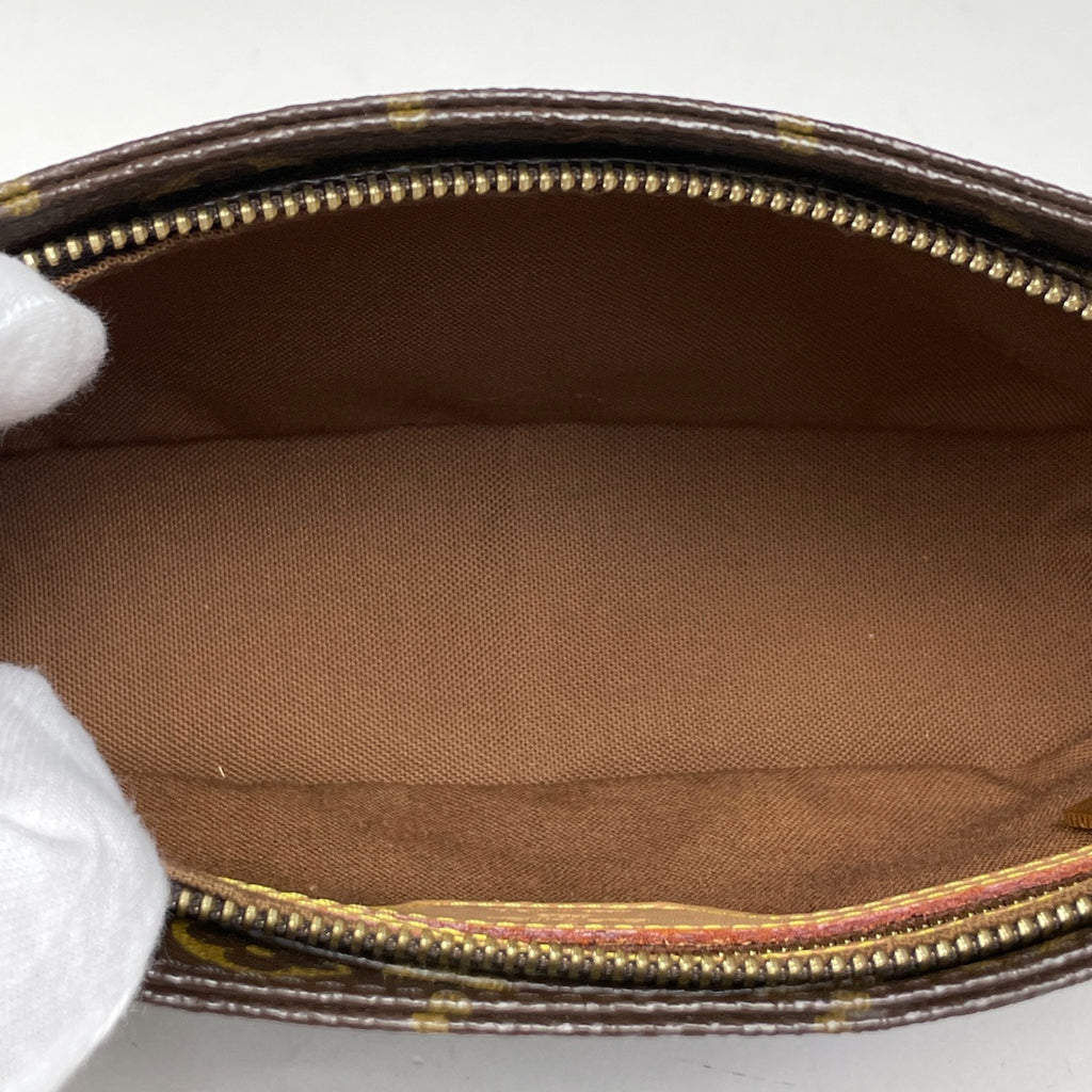 ルイ・ヴィトン トロター 斜め掛け ポシェット ショルダーバッグ モノグラム ブラウン M51240 レディース 【中古】brbag