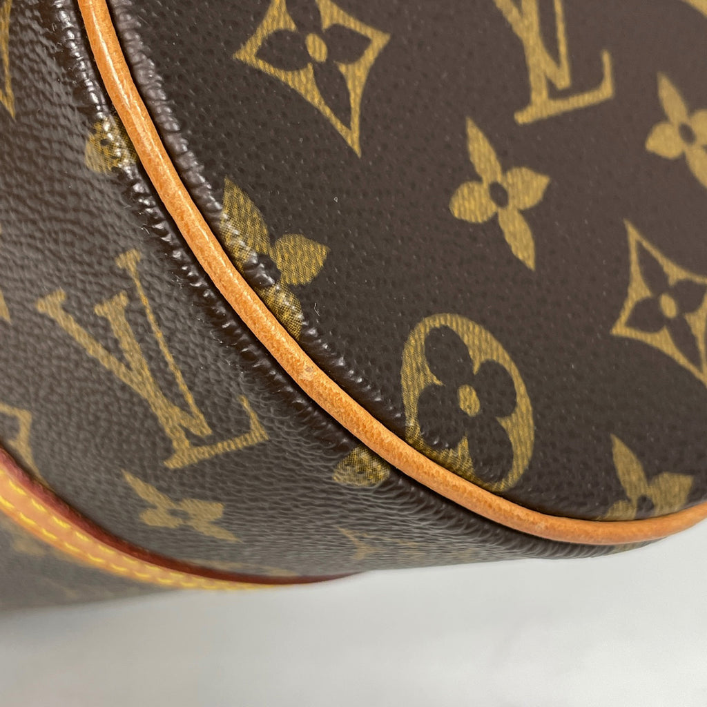 ルイ・ヴィトン パピヨン 26 バレルバッグ 筒型 旧型 ハンドバッグ モノグラム ブラウン M51386 レディース 【中古】brbag