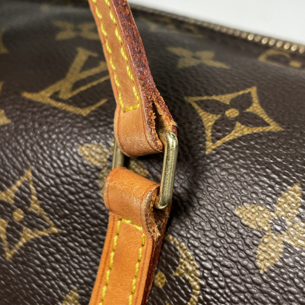 ルイ・ヴィトン パピヨン 26 バレルバッグ 筒型 旧型 ハンドバッグ モノグラム ブラウン M51386 レディース 【中古】brbag