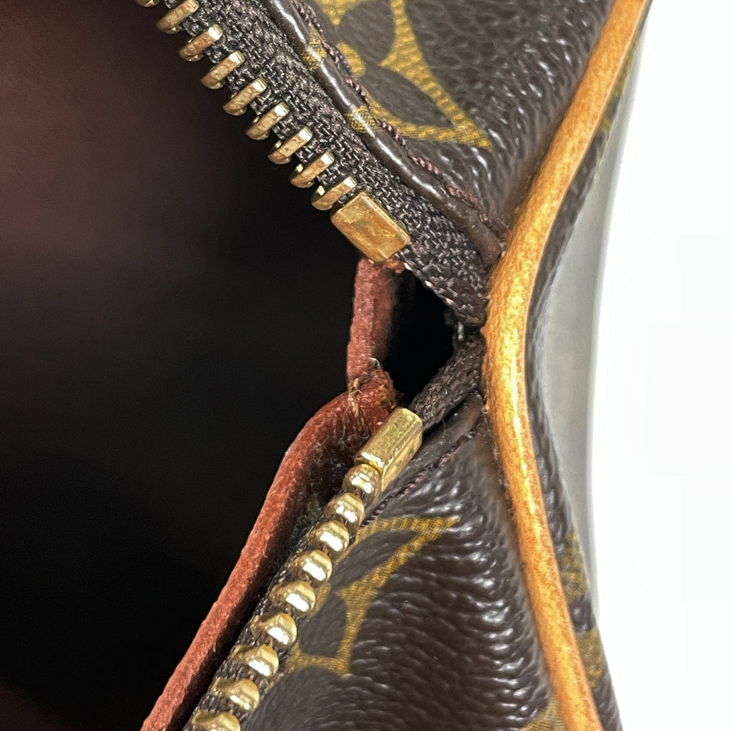 ルイ・ヴィトン パピヨン 26 バレルバッグ 筒型 旧型 ハンドバッグ モノグラム ブラウン M51386 レディース 【中古】brbag