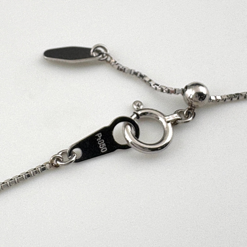 メレダイヤ デザインネックレス プラチナ ペンダント ネックレス Pt900 Pt850 ダイヤモンド レディース 【中古】nbjwl