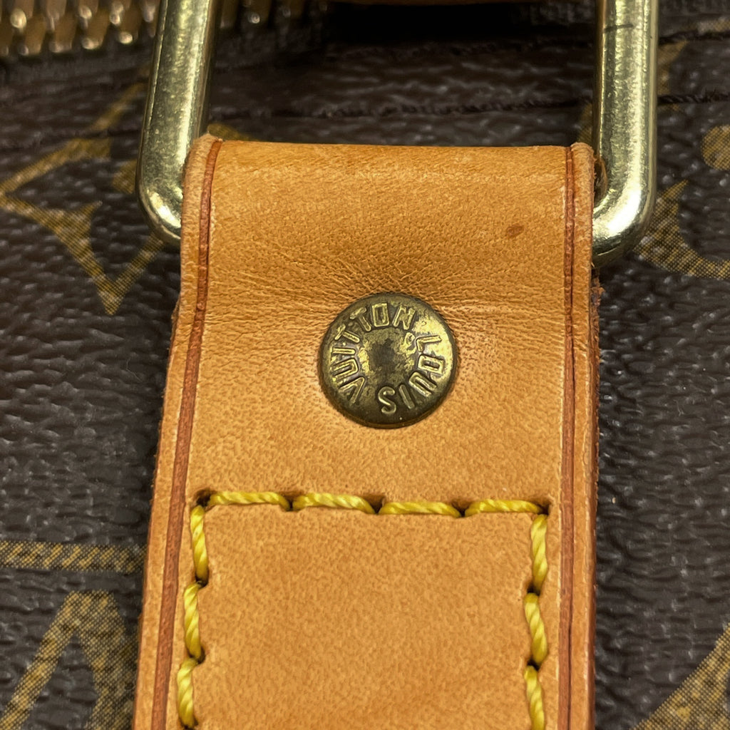 ルイ・ヴィトン キーポル 45 ハンドバッグ 旅行 出張 ビジネス ボストンバッグ モノグラム ブラウン M41428 レディース 【中古】brbag