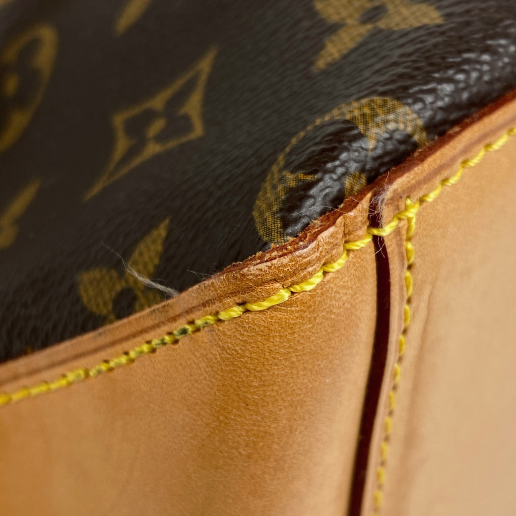 ルイ・ヴィトン カバ メゾ ショルダーバッグ 肩掛け トートバッグ モノグラム ブラウン M51151 レディース 【中古】brbag