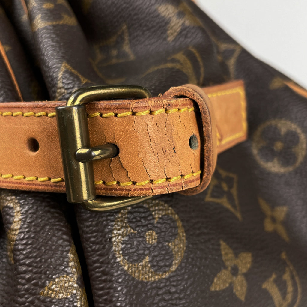 ルイ・ヴィトン ソミュール 35 斜め掛け ショルダーバッグ モノグラム ブラウン M42254 レディース 【中古】brbag