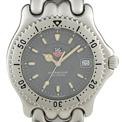 タグホイヤー プロフェッショナル 200 WG1113-K0 腕時計 SS クォーツ グレー メンズ 【中古】wtcbb