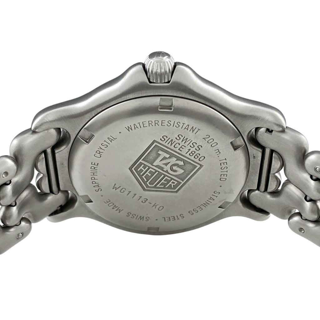 タグホイヤー プロフェッショナル 200 WG1113-K0 腕時計 SS クォーツ グレー メンズ 【中古】wtcbb