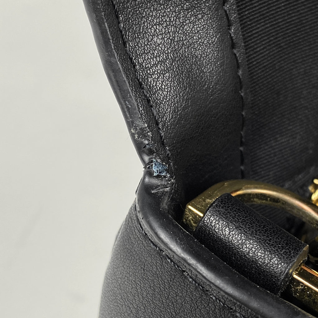 マークジェイコブス ジェイマーク チェーン ショルダーバッグ 肩掛け ショルダーバッグ レザー ブラック レディース 【中古】brbag