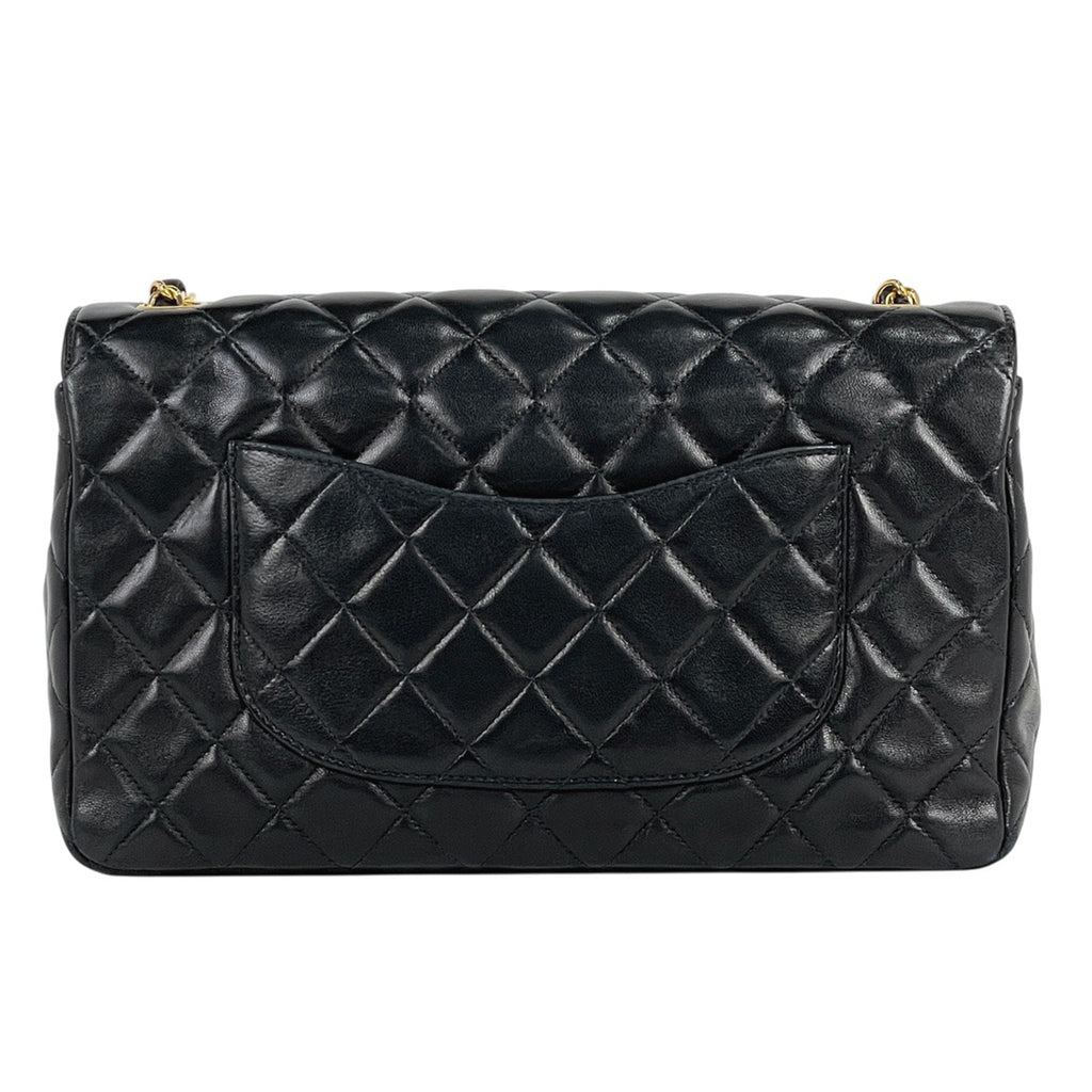 シャネル マトラッセ シングルフラップ チェーン ショルダーバッグ ココマーク ショルダーバッグ レザー ブラック マトラッセ25 レディース 【中古】brbag