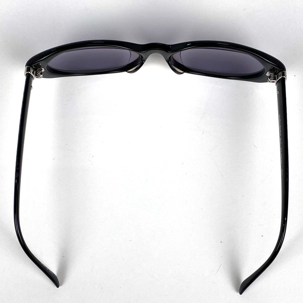 イヴ・サンローラン ロゴ サングラス アイウェア サングラス プラスチック ブラック レディース 【中古】brbag