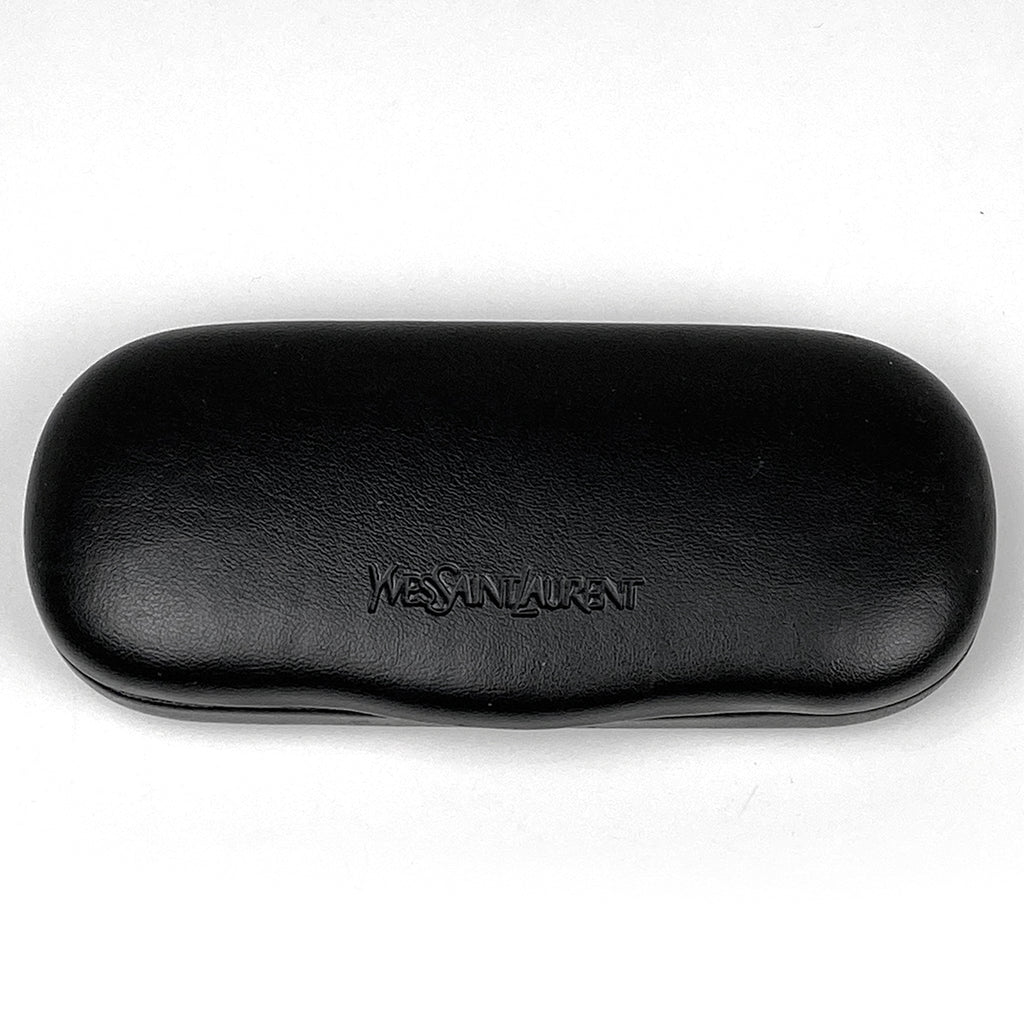 イヴ・サンローラン ロゴ サングラス アイウェア サングラス プラスチック ブラック レディース 【中古】brbag