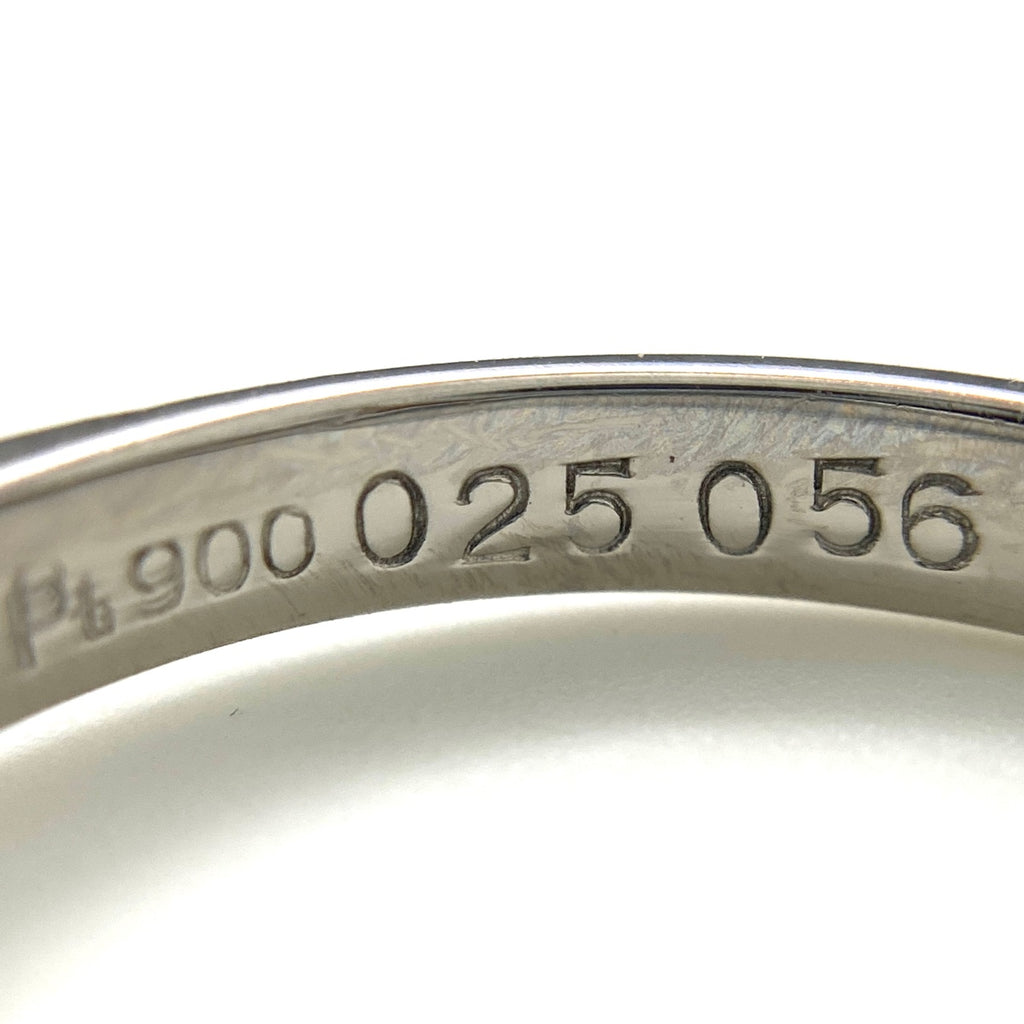 ダイヤモンド デザインリング プラチナ 指輪 リング 11号 Pt900 ダイヤモンド レディース 【中古】nbjwl