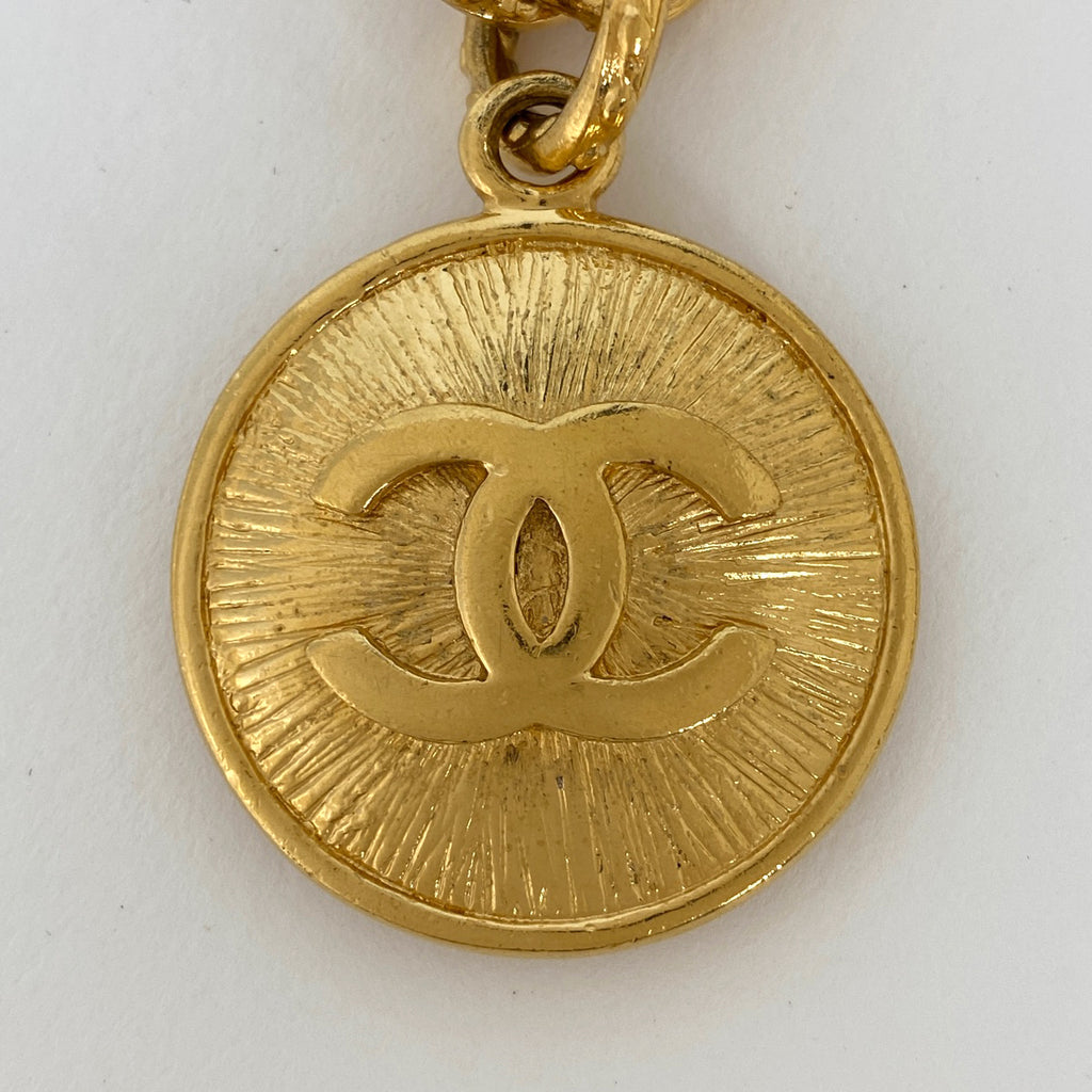 シャネル ココマーク チェーン ベルト GP ゴールド レディース 【中古】brbag