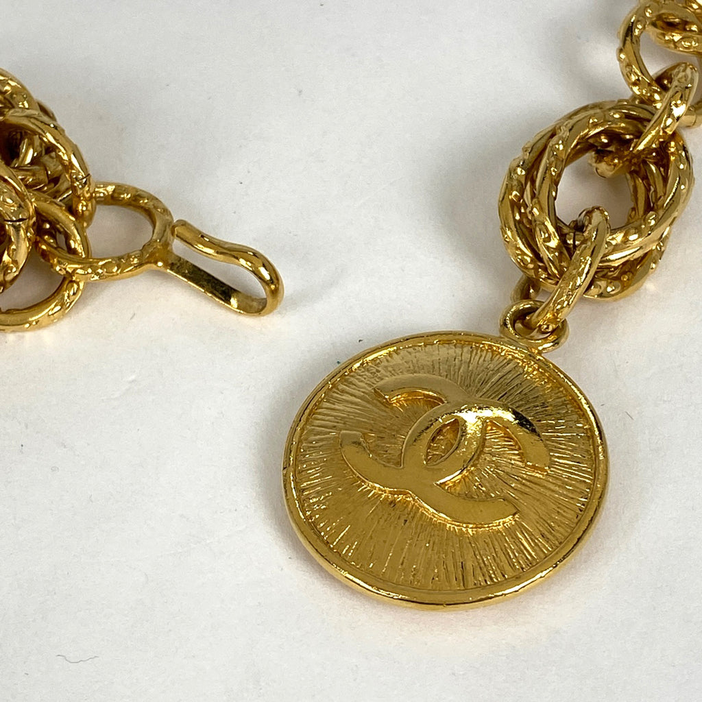 シャネル ココマーク チェーン ベルト GP ゴールド レディース 【中古】brbag