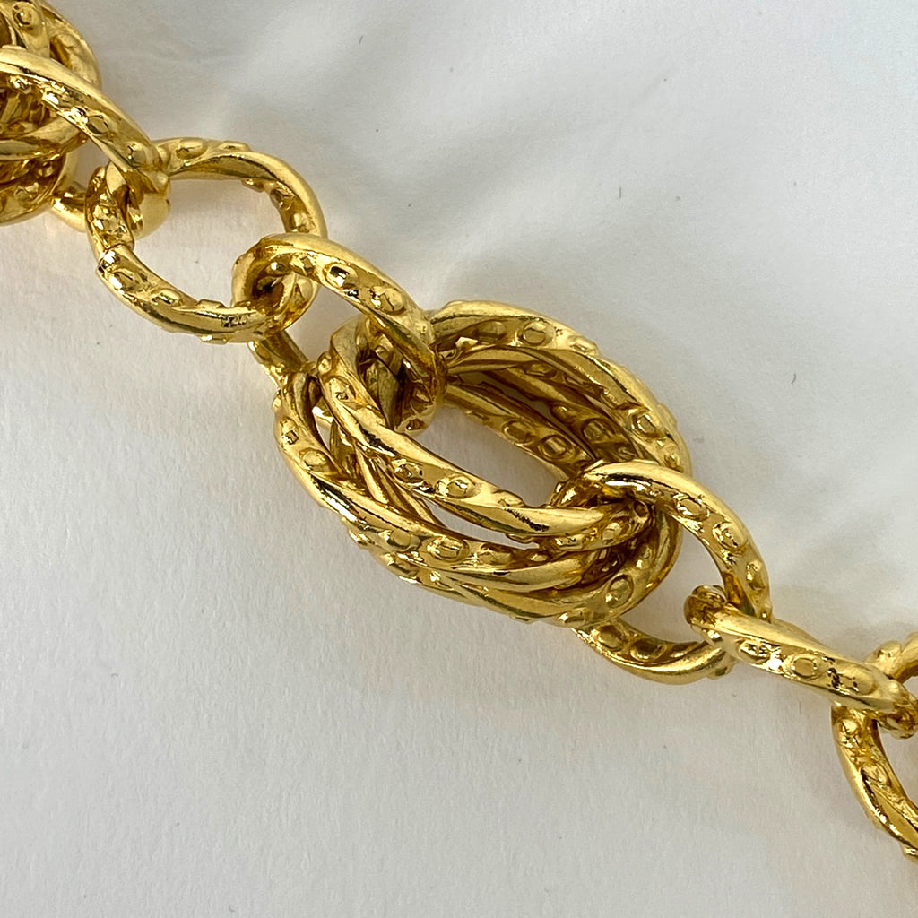 シャネル ココマーク チェーン ベルト GP ゴールド レディース 【中古】brbag