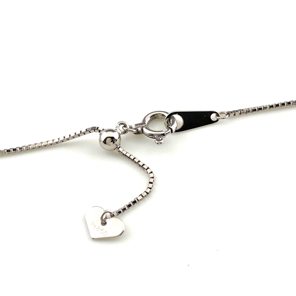 メレダイヤ デザインネックレス プラチナ ペンダント ネックレス Pt900 Pt850 ダイヤモンド レディース 【中古】nbjwl