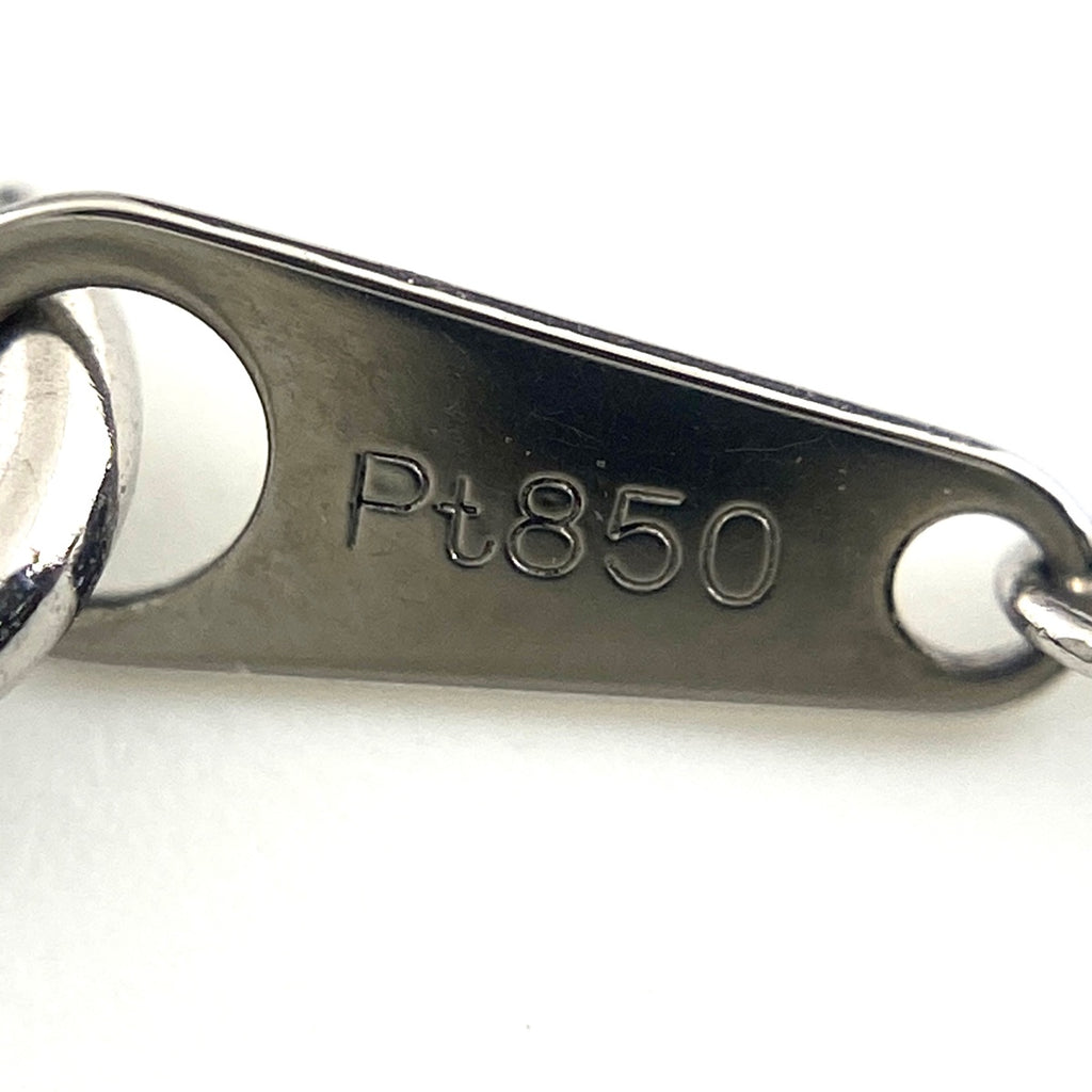 メレダイヤ デザインネックレス プラチナ ペンダント ネックレス Pt900 Pt850 ダイヤモンド レディース 【中古】nbjwl