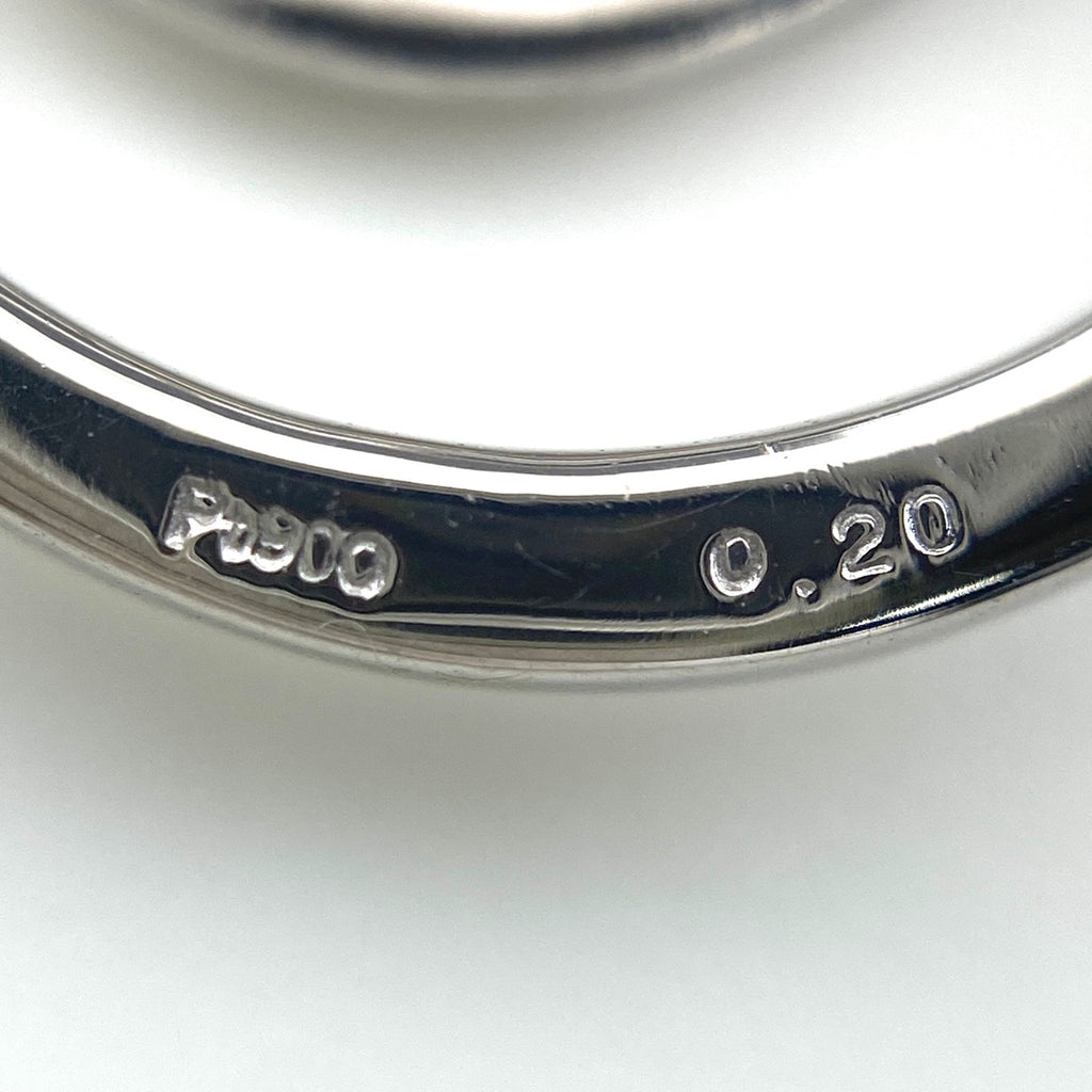 メレダイヤ デザインネックレス プラチナ ペンダント ネックレス Pt900 Pt850 ダイヤモンド レディース 【中古】nbjwl