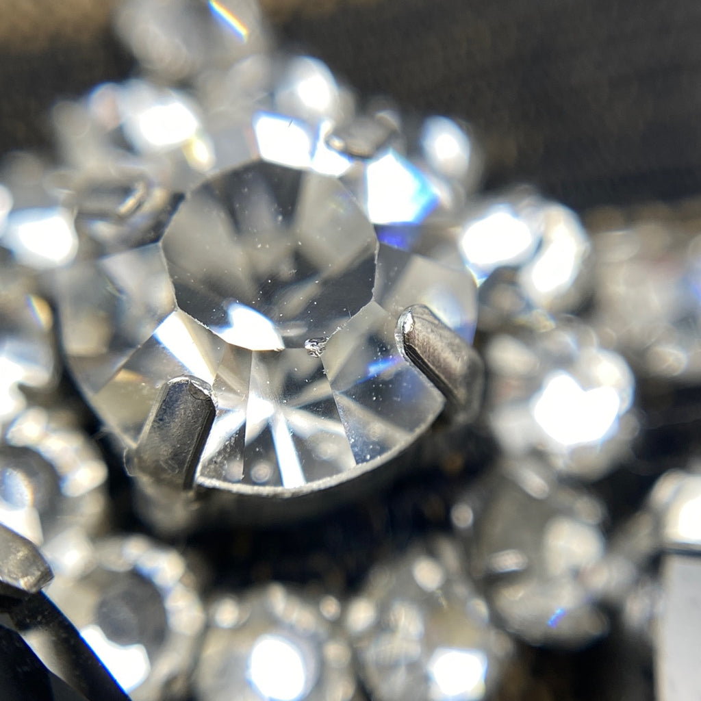 フェンディ ピーカブー プチ ハンドバッグ 2WAY ショルダーバッグ クリスタル刺繍 ズッカ柄 ハンドバッグ キャンバス ブラウン 8BN335 レディース 【中古】brbag