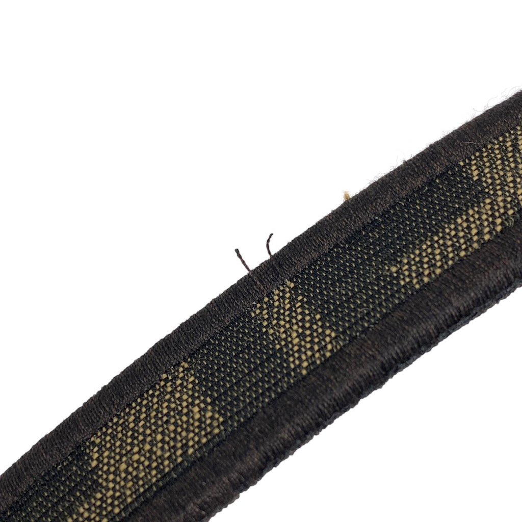 フェンディ ピーカブー プチ ハンドバッグ 2WAY ショルダーバッグ クリスタル刺繍 ズッカ柄 ハンドバッグ キャンバス ブラウン 8BN335 レディース 【中古】brbag