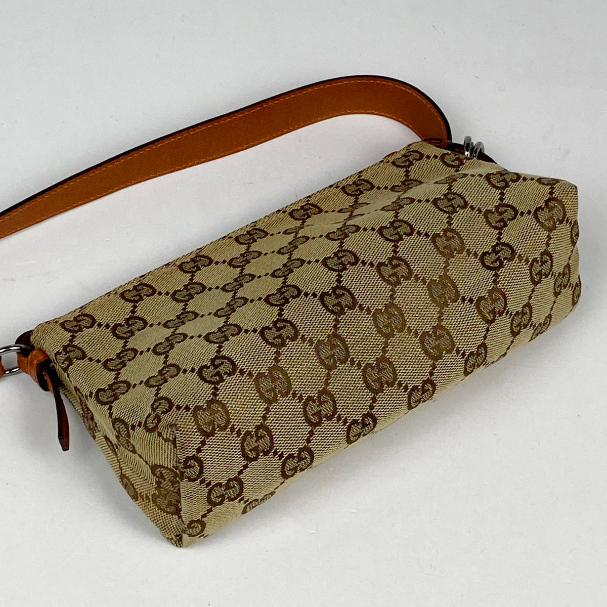バイセル公式】グッチ GG柄 ハンドバッグ アクセサリーポーチ