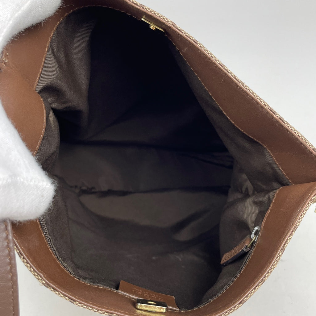 グッチ GG柄 ショルダーバッグ 斜め掛け ショルダーバッグ GGキャンバス ベージュ ブラウン レディース 【中古】brbag