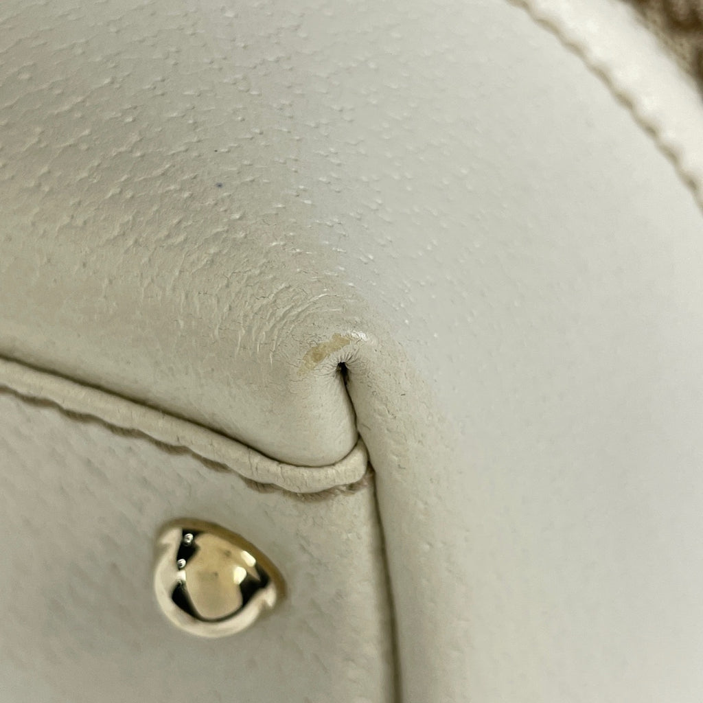 グッチ GG柄 ハンドバッグ ドクターズバッグ シェリーライン ウエブ ハンドバッグ GGキャンバス ベージュ レディース 【中古】brbag