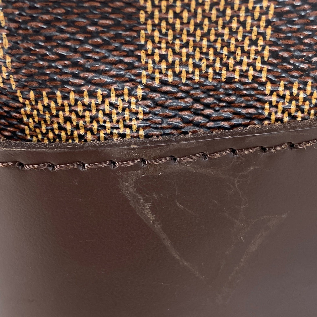 ルイ・ヴィトン ナヴィグリオ 斜め掛け ショルダーバッグ ダミエ ブラウン N45255 レディース 【中古】brbag