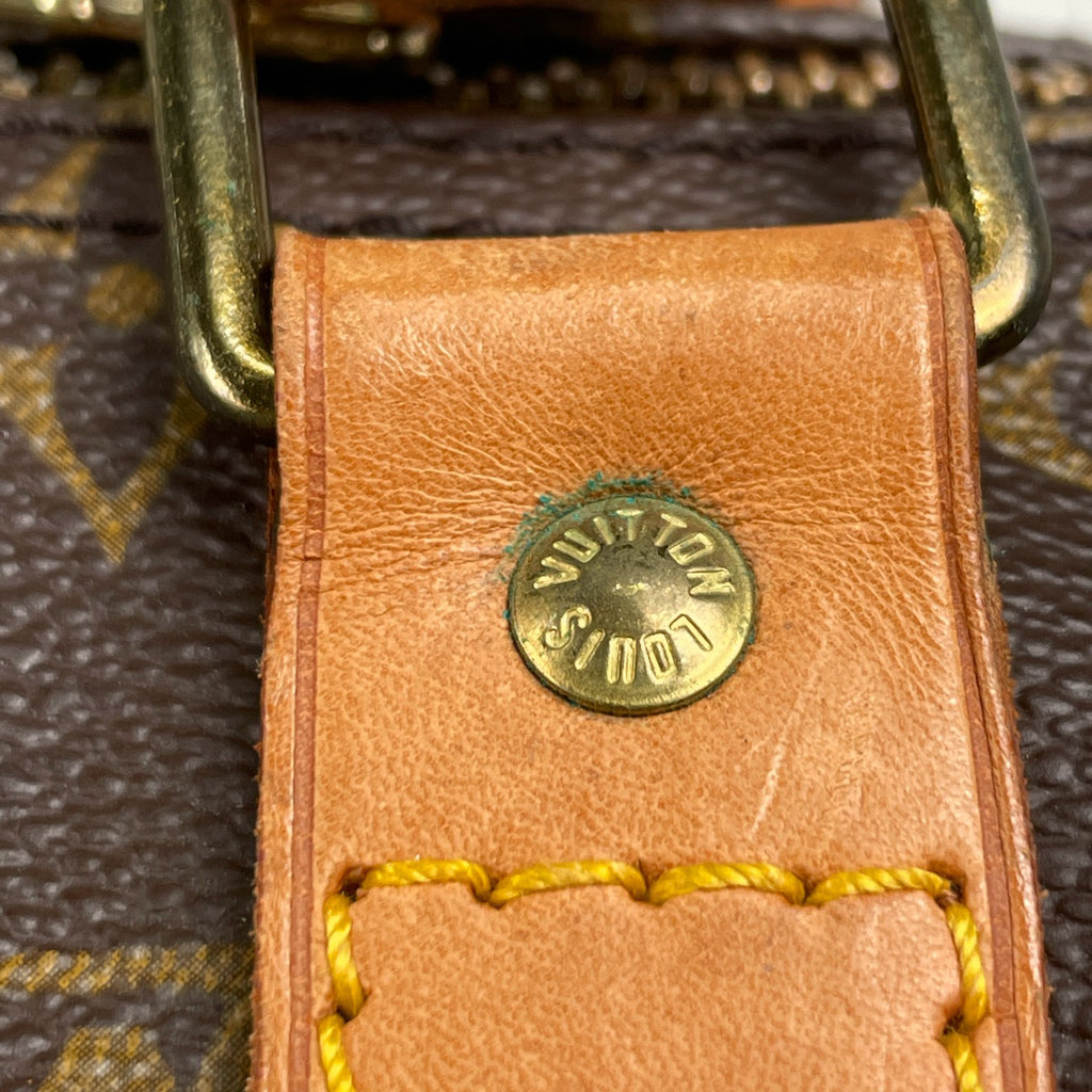 ルイ・ヴィトン キーポル 45 ハンドバッグ 旅行 出張 ビジネス ボストンバッグ モノグラム ブラウン M41428 レディース 【中古】brbag