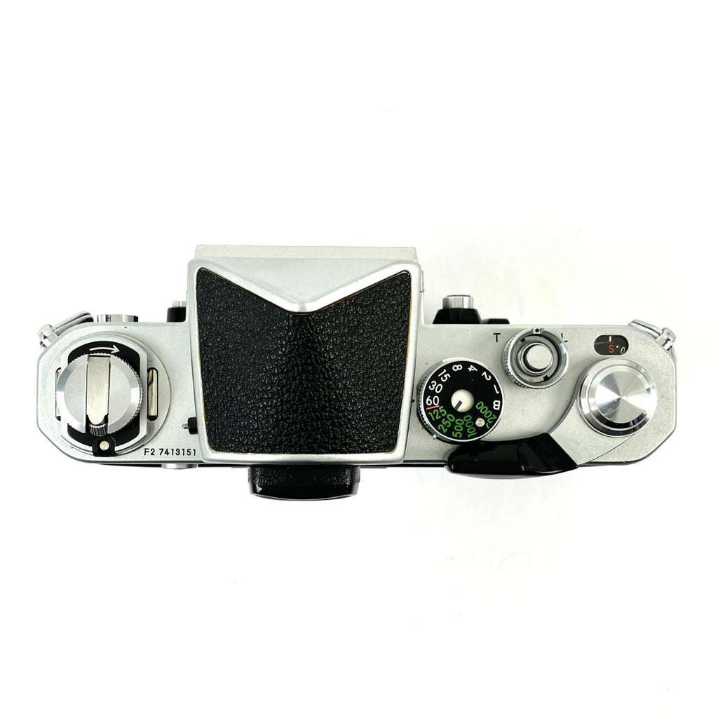 ニコン Nikon F2 アイレベル シルバー ボディ フィルム マニュアルフォーカス 一眼レフカメラ カメラ 【中古】cambb